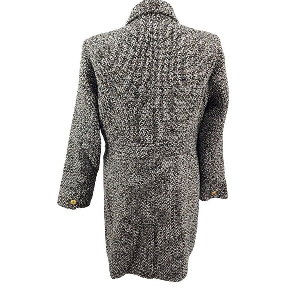 Sam Edelman Womens Tweed Coat With Gold Button Accents - X-Large - Picture 2 of 15